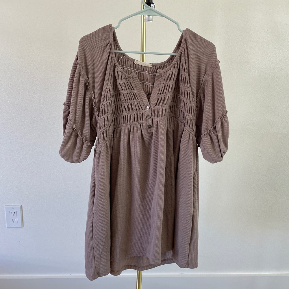 Knit Mini Dress